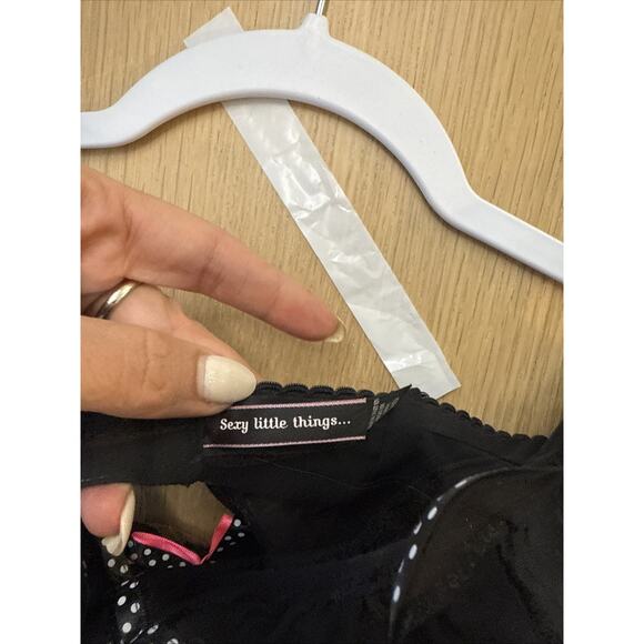 Victoria's Secret Y2K Merry Widow Black Lace 36D Corset Ruched Bustier Xx1362 - Picture 11 of 11